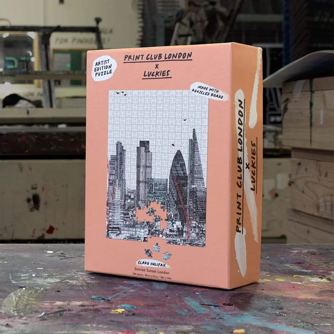 LUCKIES x Print Club London - Sunset Sunrise London Puzzle Puzzle Luckies of London