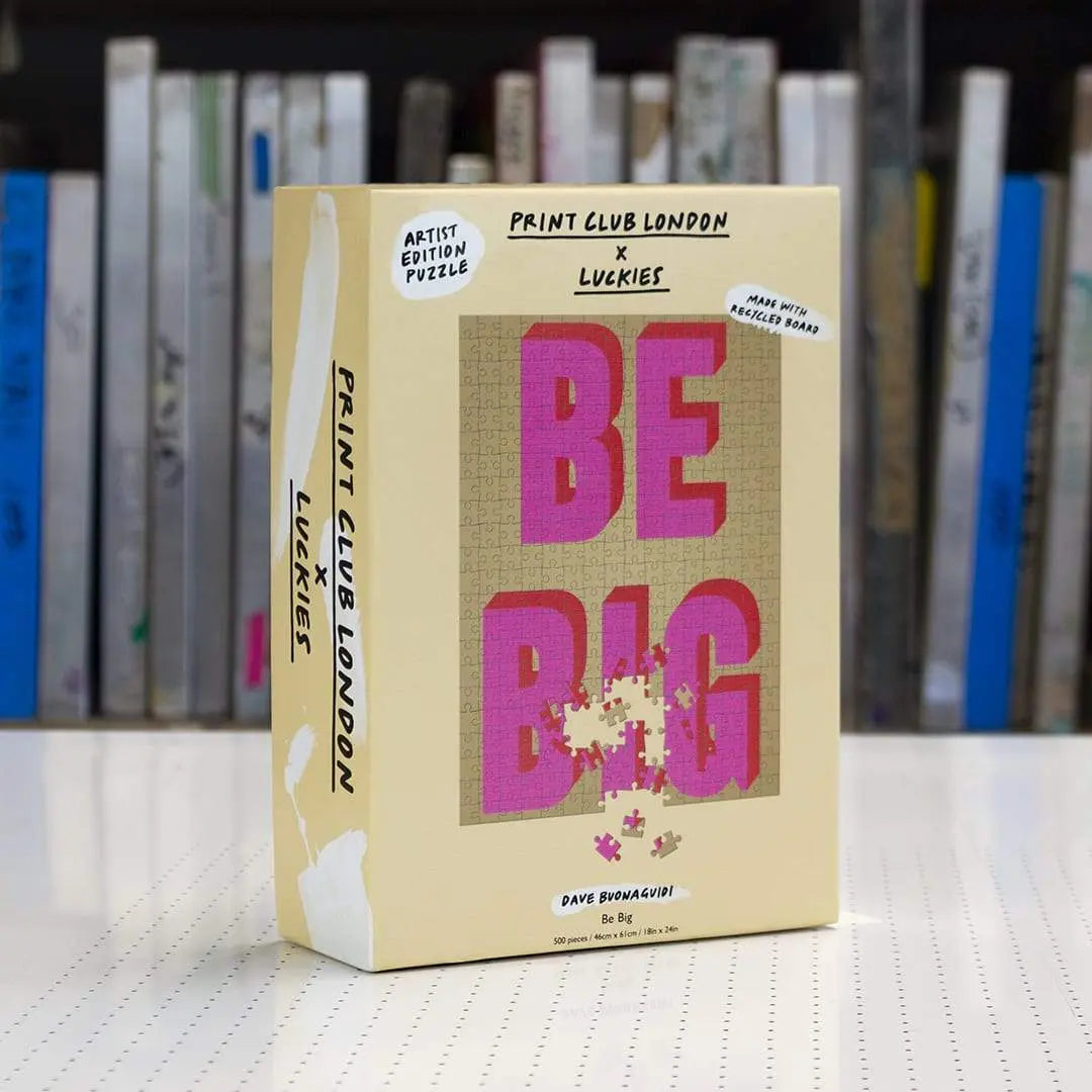 LUCKIES x Print Club London - Be Big Puzzle Puzzle Luckies of London