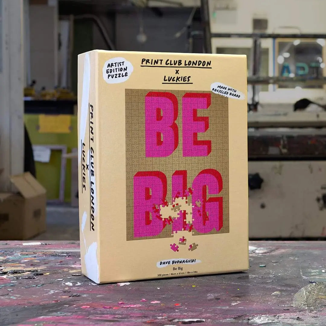 LUCKIES x Print Club London - Be Big Puzzle Puzzle Luckies of London