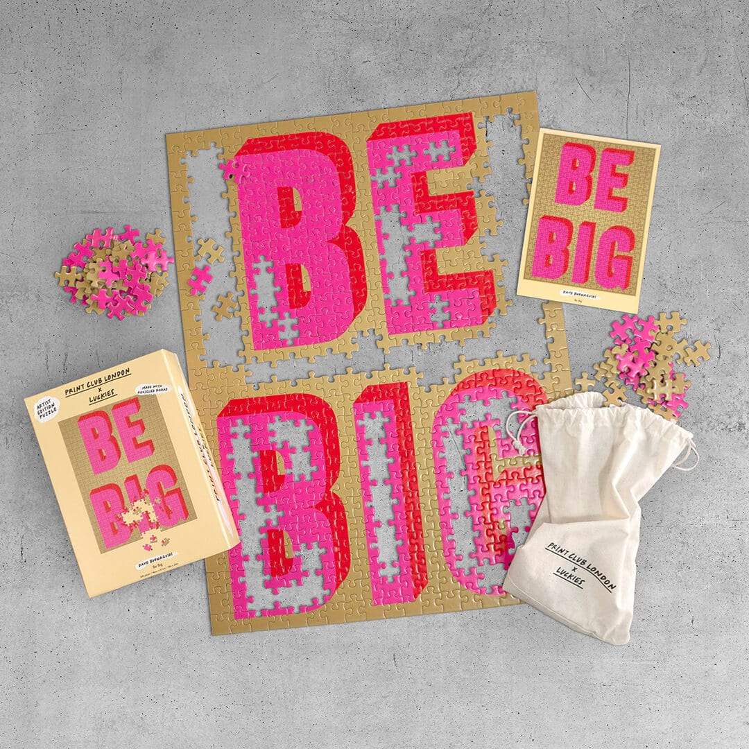 LUCKIES x Print Club London - Be Big Puzzle Puzzle Luckies of London