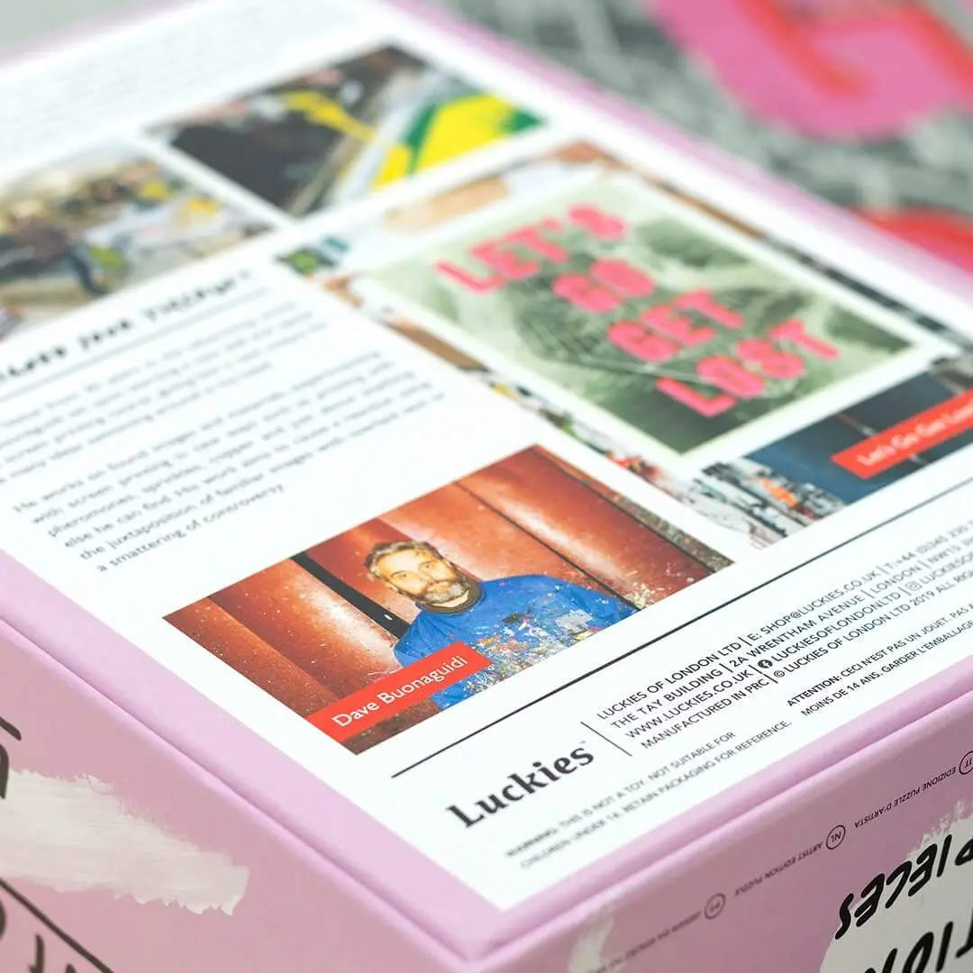 LUCKIES x Print Club London - Let's Go Get Lost NY Puzzle Puzzle Luckies of London