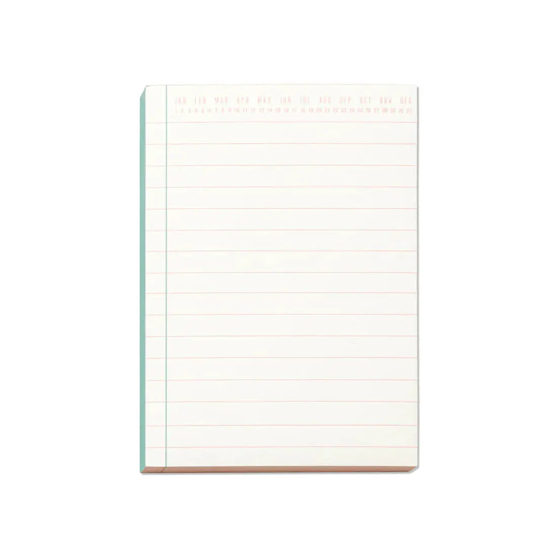 Colorblock Notepad notepad Designworks Ink Green & Peach
