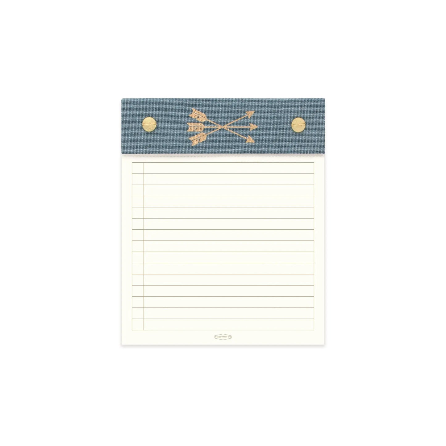 DESIGNWORKS Post Bound Notepad notepad Designworks Ink blue