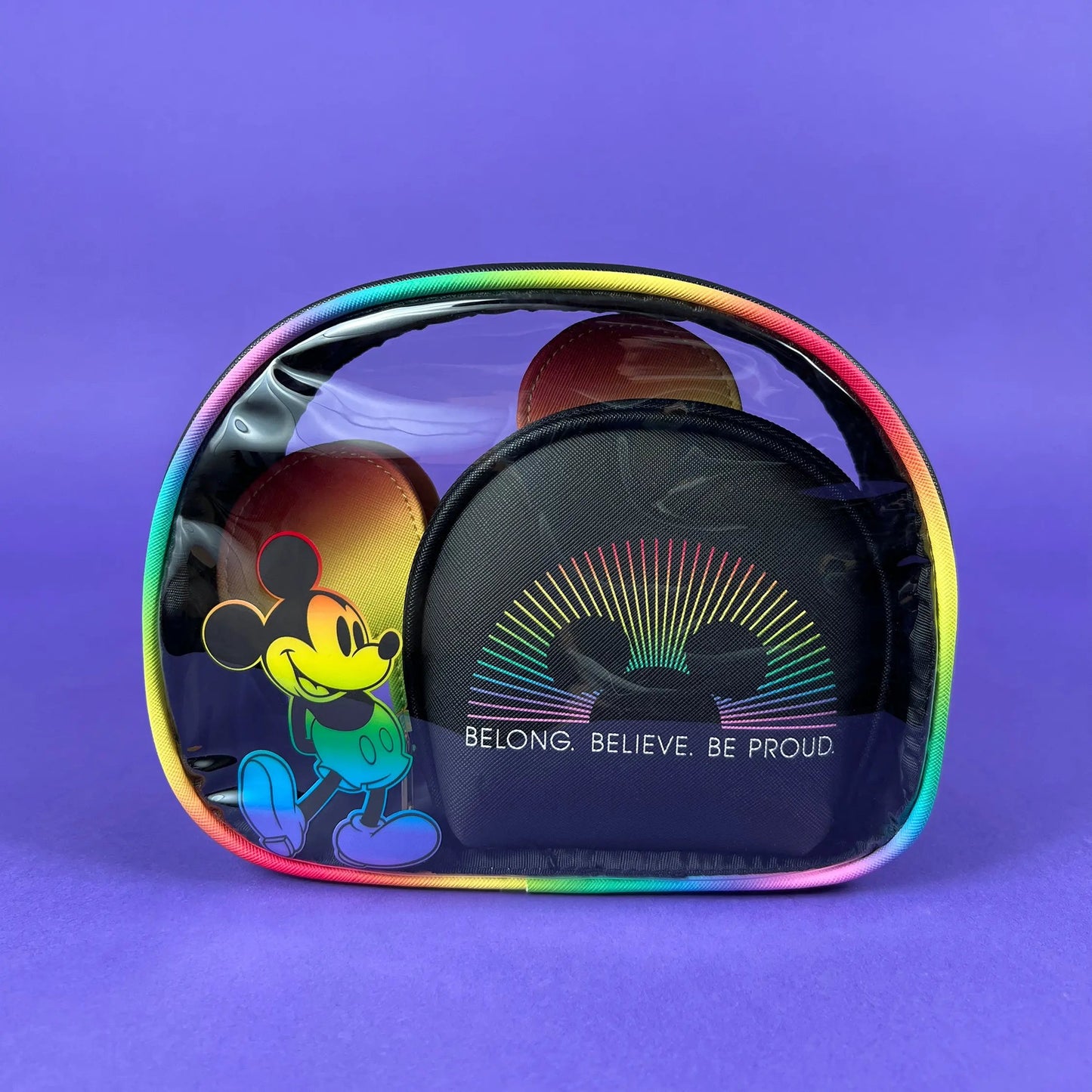 COMING SOON EIGHT3FIVE Exclusive - Disney Mickey Pride Stackable Makeup Bags Bag High Intencity