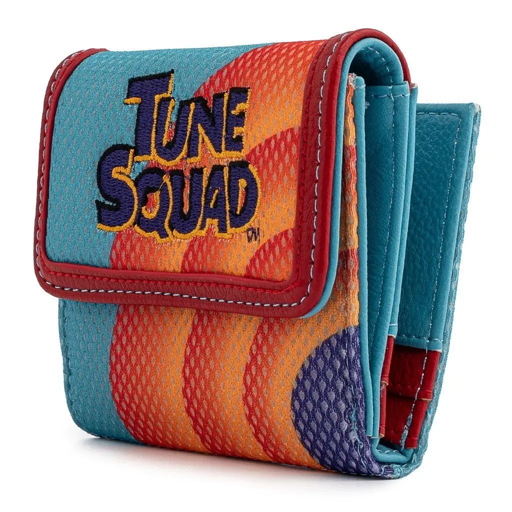 COMING SOON LOUNGEFLY Looney Tunes Space Jam A New Legacy Tune Squad Bi-Fold Wallet Backpack Loungefly