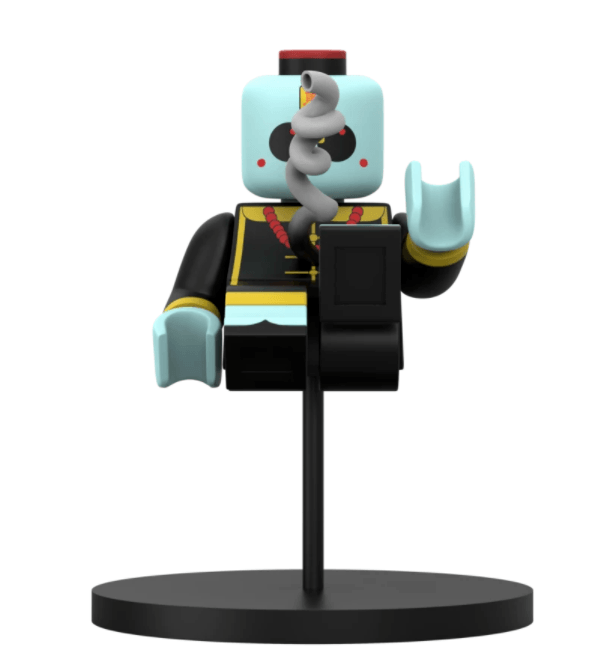 MIGHTY JAXX x Jason Freeny Brick Baby - Jiang Shi Edition Collectible Mighty Jaxx