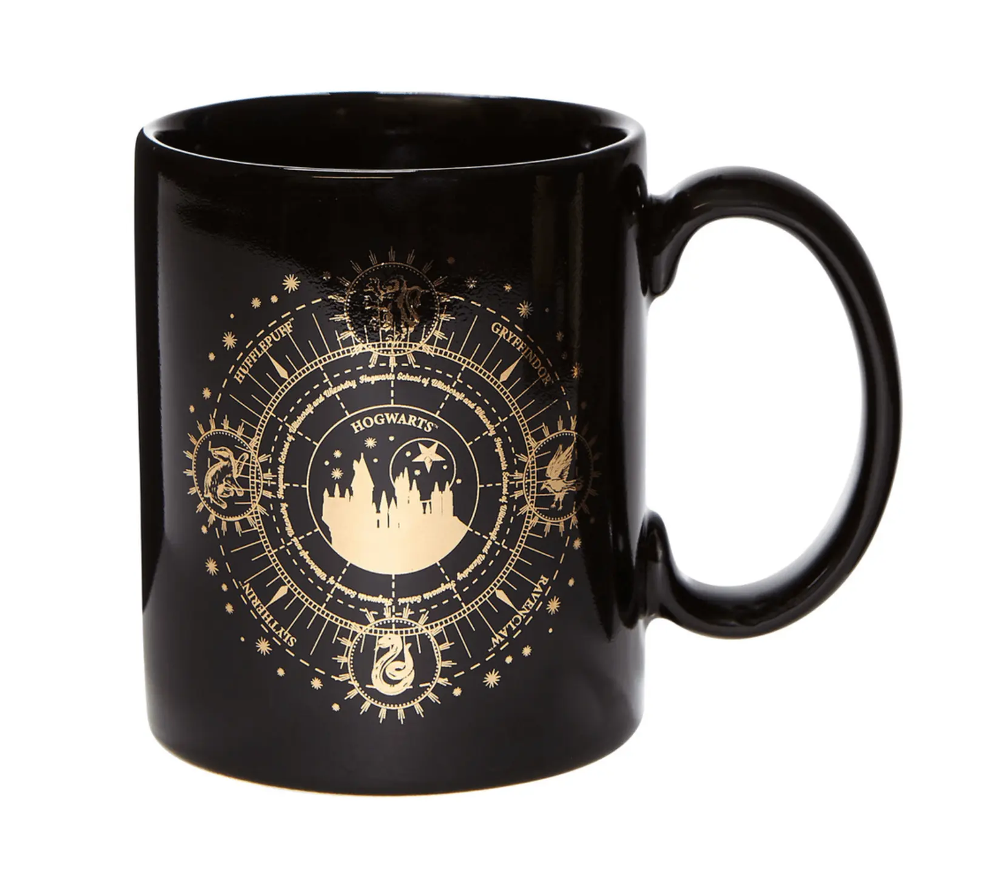 HARRY POTTER Hogwarts Gold Mug Mug Enesco
