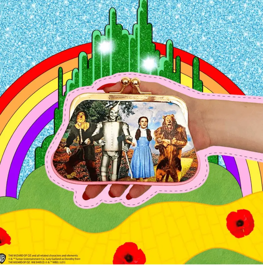 IRREGULAR CHOICE x Wizard Of Oz - On An Adventure Purse Handbags, Wallets & Cases Irregular Choice