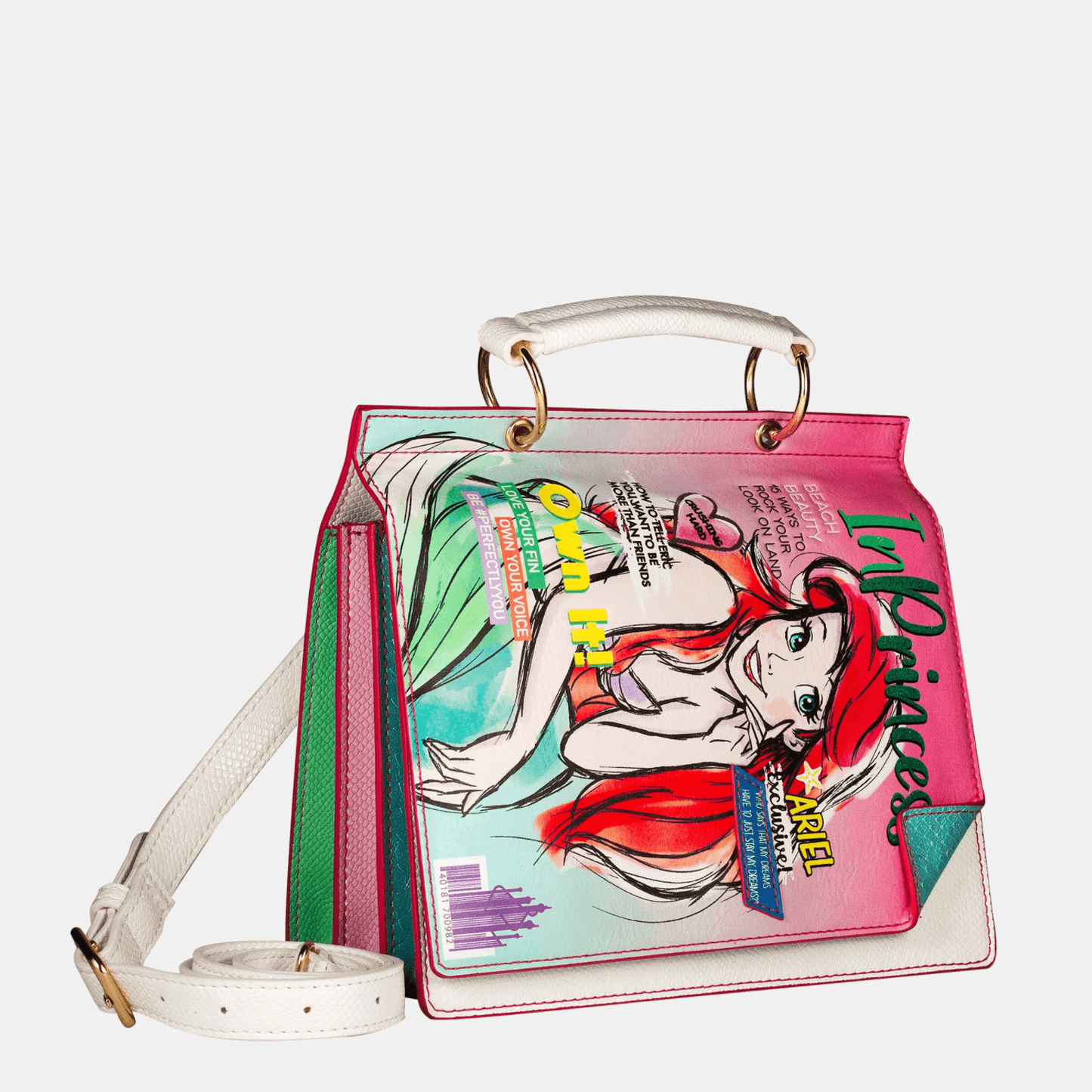 DANIELLE NICOLE - Disney Ariel Magazine Satchel Crossbody crossbody bag Danielle Nicole