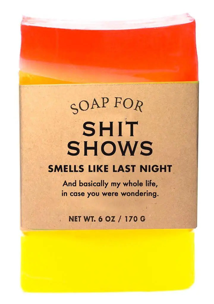 WHISKEY RIVER SOAP CO - Shit Shows Duo Candle Whiskey River Soap Co Soap