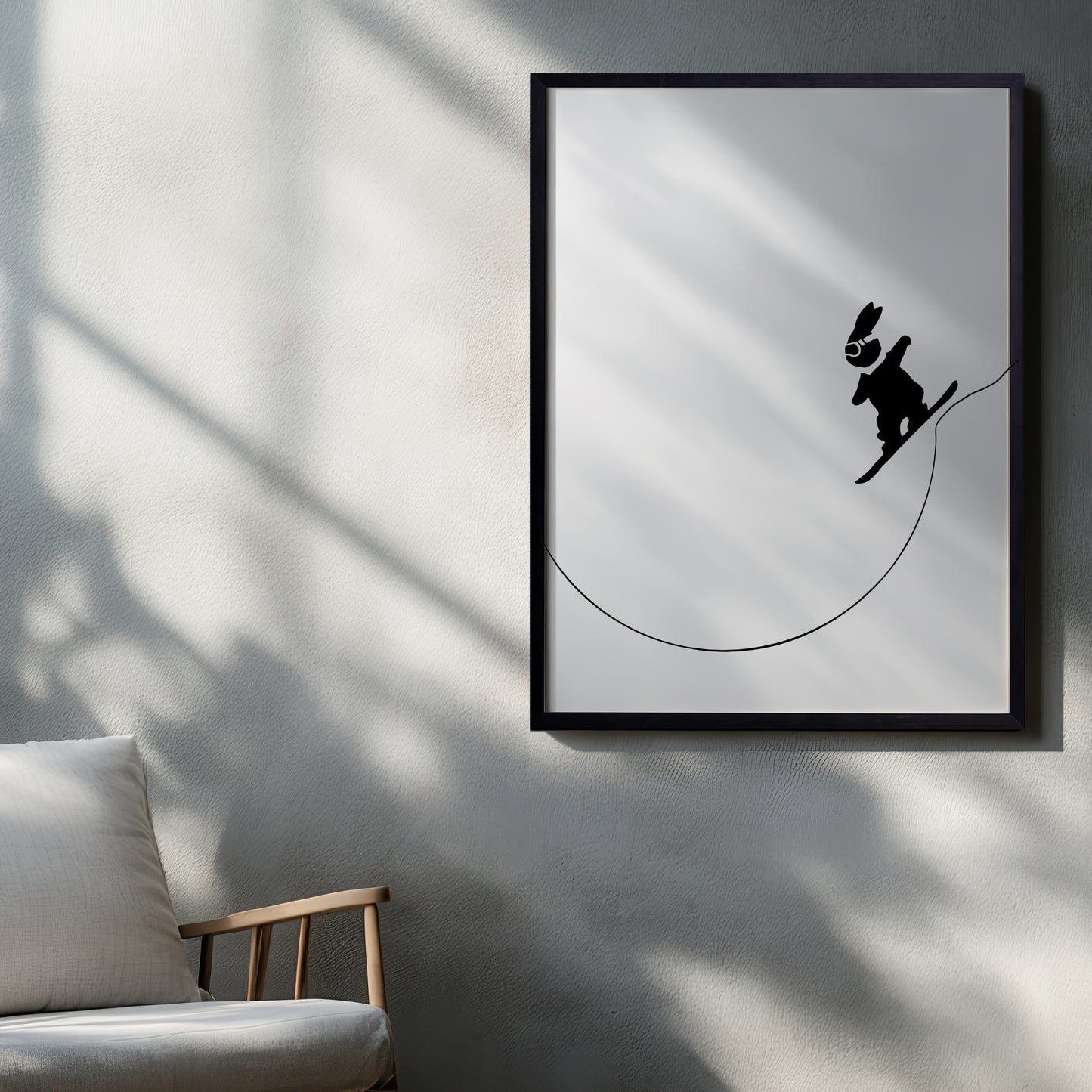 HAM Snowboard Print