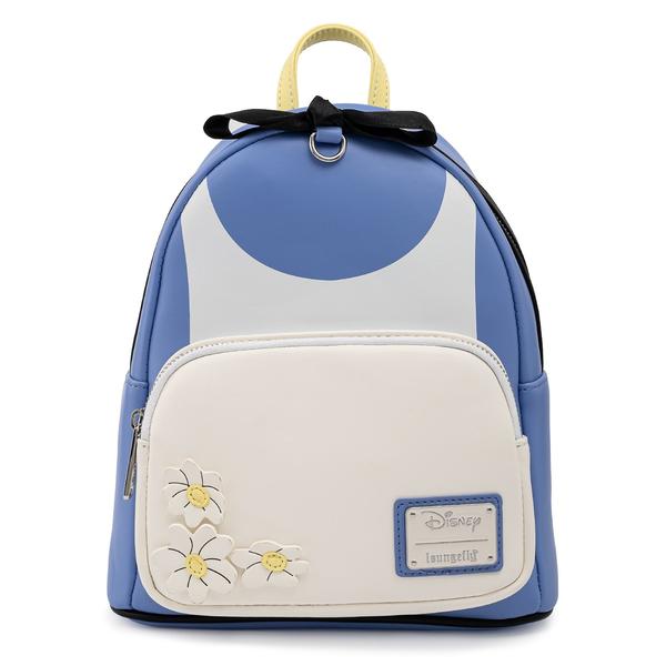 LOUNGEFLY Disney Alice In Wonderland Cosplay Mini Backpack w/Wristlet Backpack Loungefly