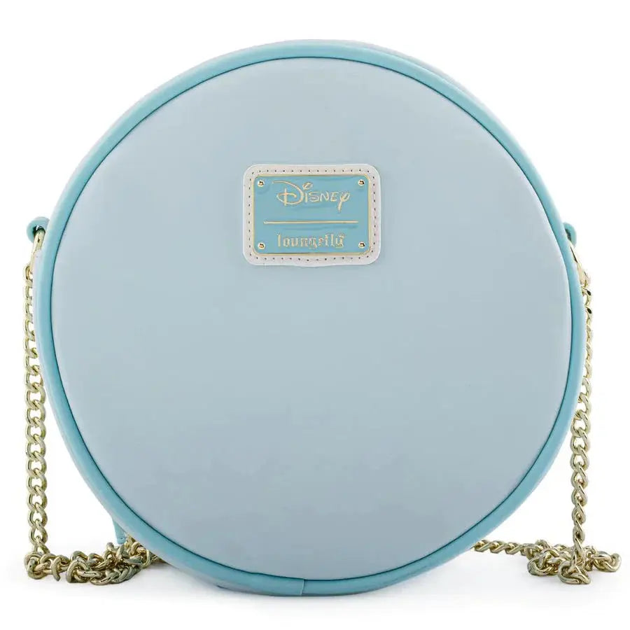 LOUNGEFLY Disney Snowman Minnie & Mickey Snowglobe Crossbody Backpacks Loungefly