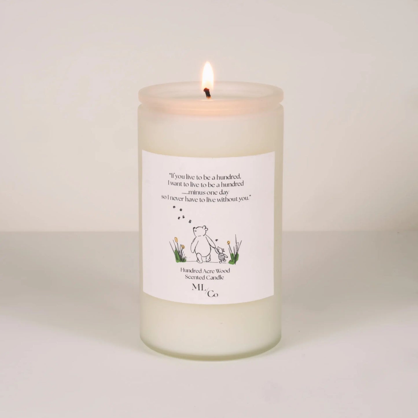 Winnie The Pooh Minus One Day Candle by MLCo MLCo