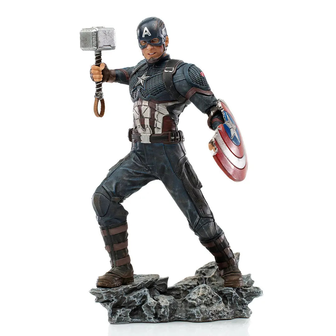 IRON STUDIOS Captain America Ultimate BDS Art Scale 1/10 - The Infinity Saga Collectibles Iron Studios