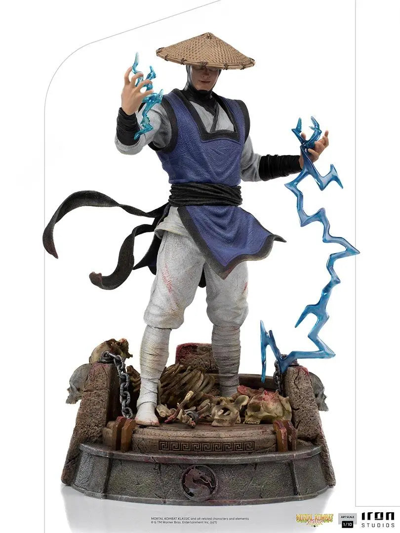 PREORDER - IRON STUDIOS - Raiden Art Scale 1/10 - Mortal Kombat Collectible Iron Studios