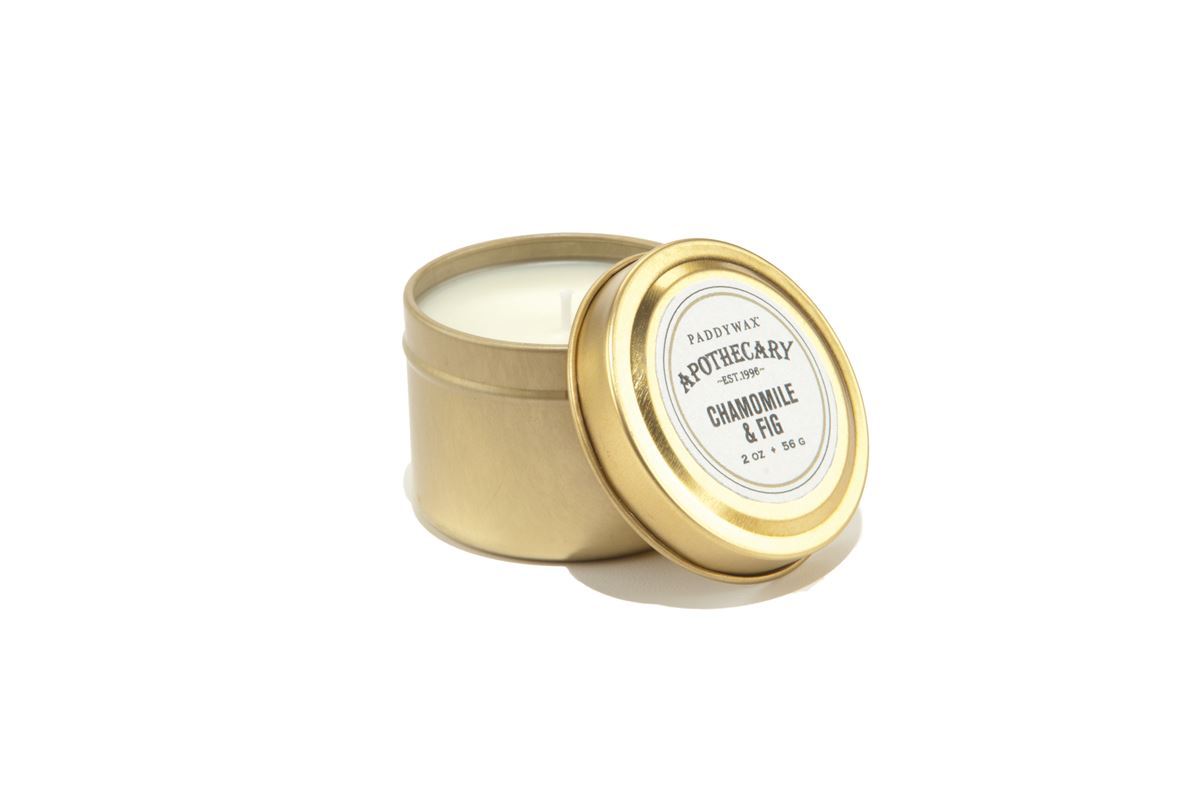 PADDYWAX - Apothecary Amber Glass Candle - Chamomile & Fig Candle Paddywax 2oz