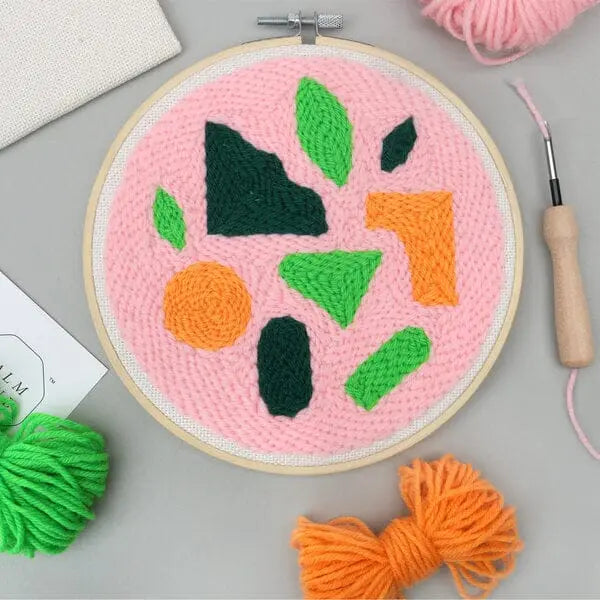 Needle & Hoop Punch Needle Craft Kit Needle Kit Suck UK