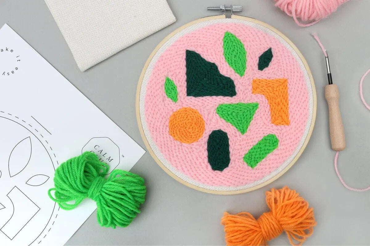 Needle & Hoop Punch Needle Craft Kit Needle Kit Suck UK