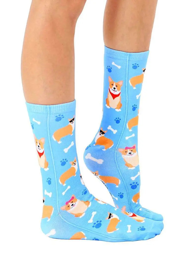 LIVING ROYAL Corgi Crew Socks Socks living royal