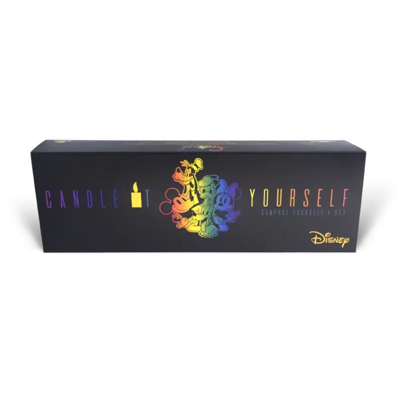 Maison Francal - Coffret à composer de 5 bougies Disney "Candle It Yourself" Candles Maison Francal