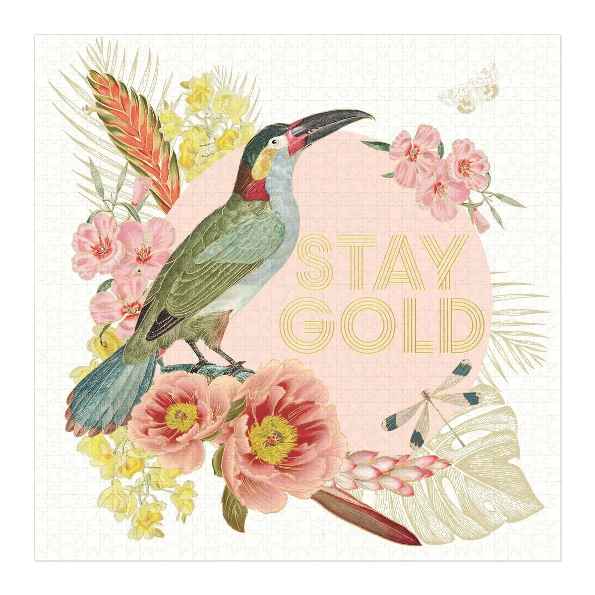 DESIGNWORKS INK - Toucan Collage Puzzle Puzzle Designworks Ink