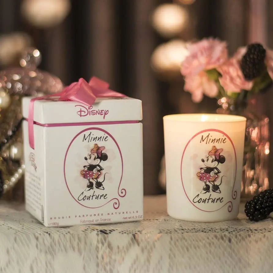 Maison Francal - Bougie parfumée naturelle Disney Minnie "Couture" Candles Maison Francal
