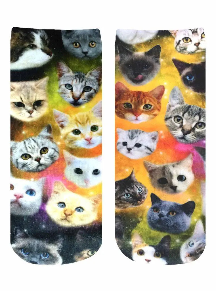 LIVING ROYAL Galaxy Kitty Ankle Socks Socks living royal