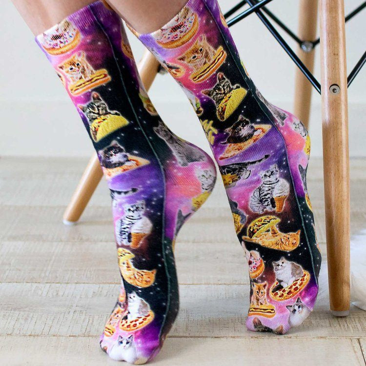 LIVING ROYAL Cat Cravings Crew Socks Socks living royal