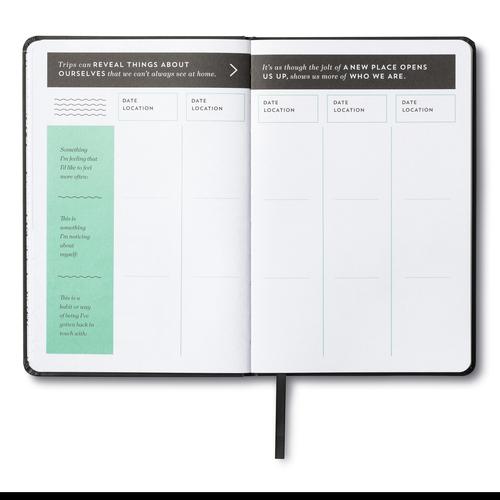 Everywhere You Go - Guided Travel Journal Books Compendium