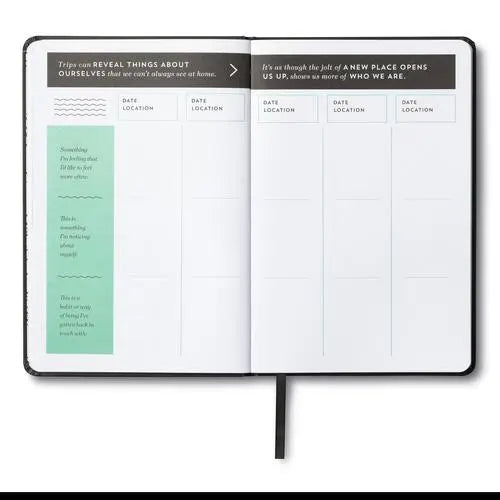 Everywhere You Go - Guided Travel Journal Books Compendium