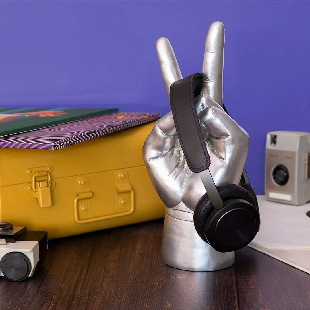 LUCKIES OF LONDON Peace Out Headphone Stand Headphone & Headset Accessories Luckies of London