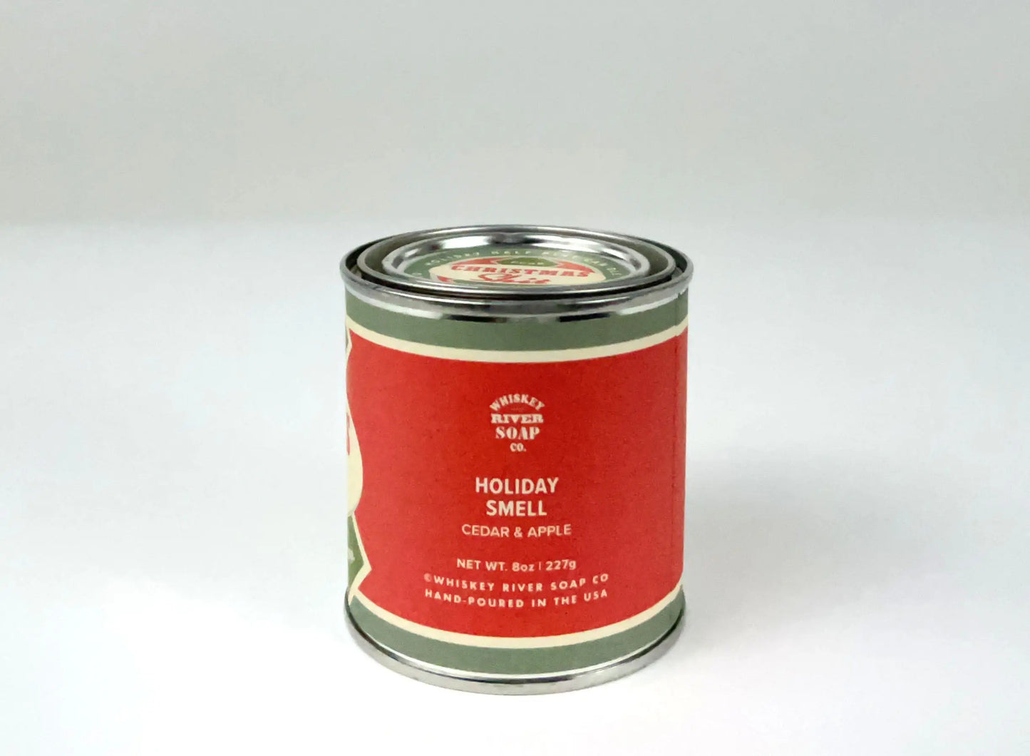 WHISKEY RIVER SOAP CO - Christmas Sh*t Half Pint Vintage Paint Can•dle Candle Whiskey River Soap Co