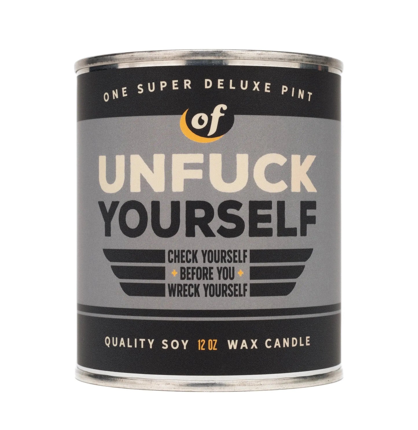 WHISKEY RIVER SOAP CO - Unf*ck Yourself Vintage Paint Can•dle Candle Whiskey River Soap Co