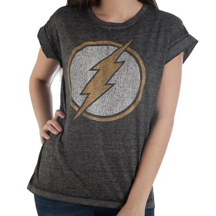 FLASH Rolled Sleeve Tee Eight3Five Inc
