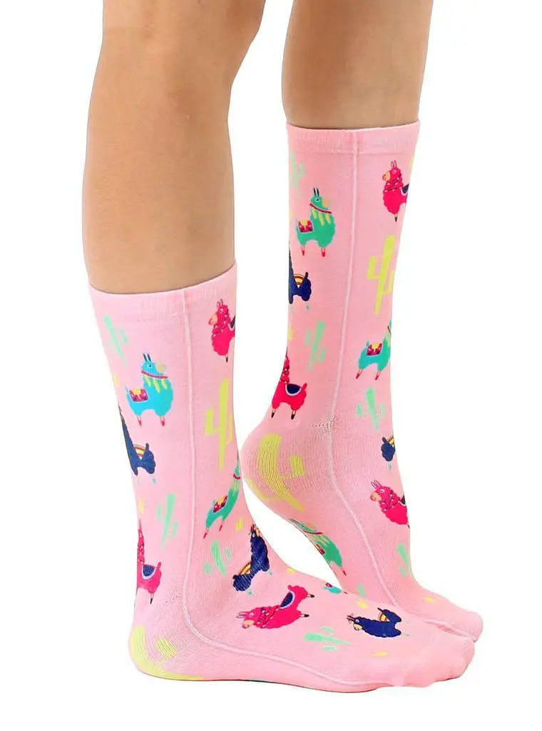 LIVING ROYAL Llama Crew Socks Socks living royal