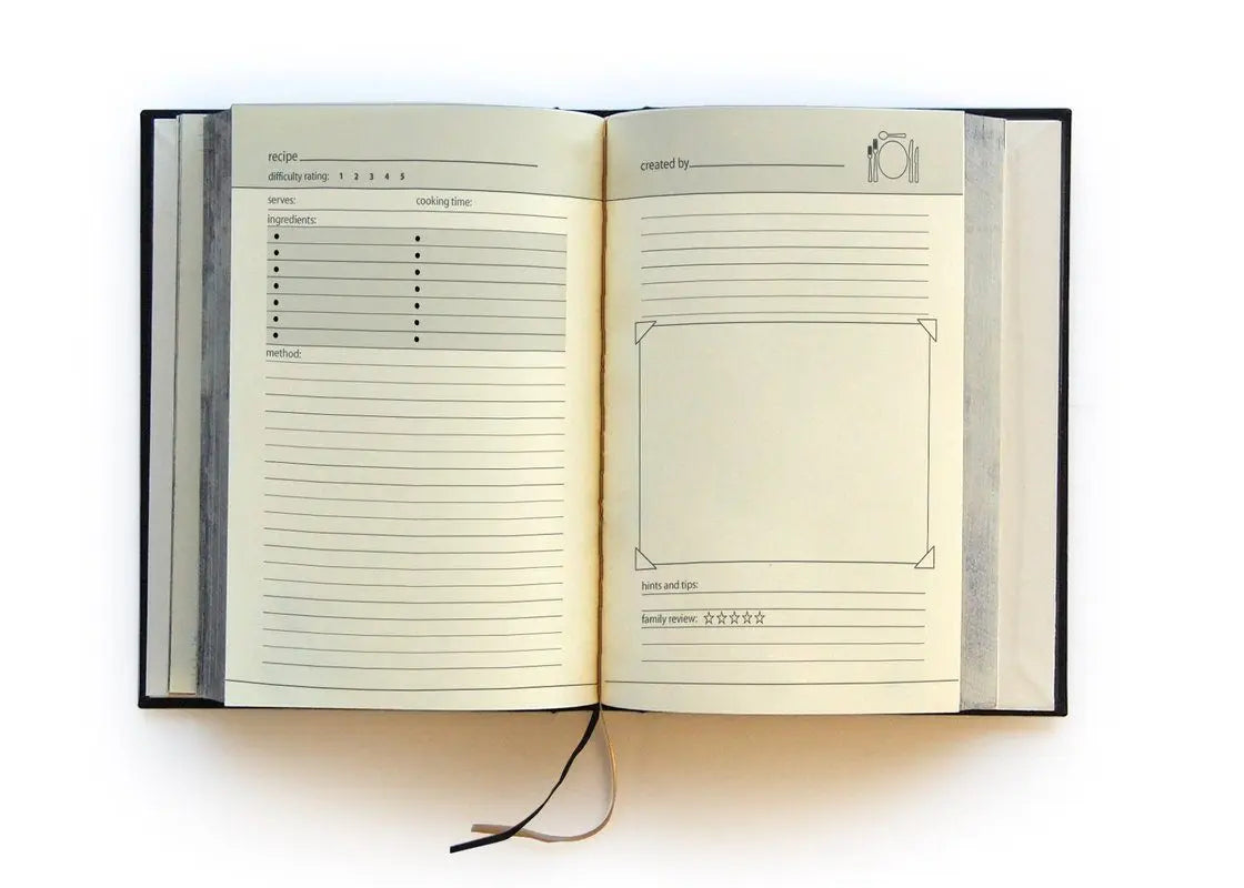 SUCK UK My Family Cookbook Journal Journal Suck UK
