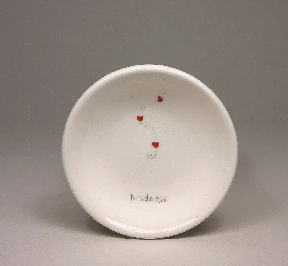 BETH MUELLER Words & Pictures - Kindness Otto Bowl Candle Holders Beth Mueller