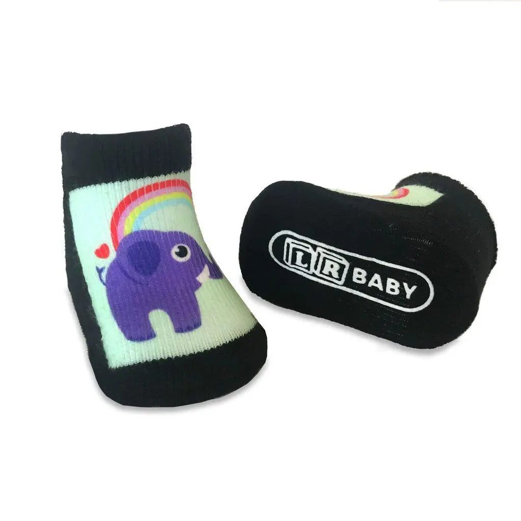 LIVING ROYAL Rainbow Elephant Baby Socks Socks living royal