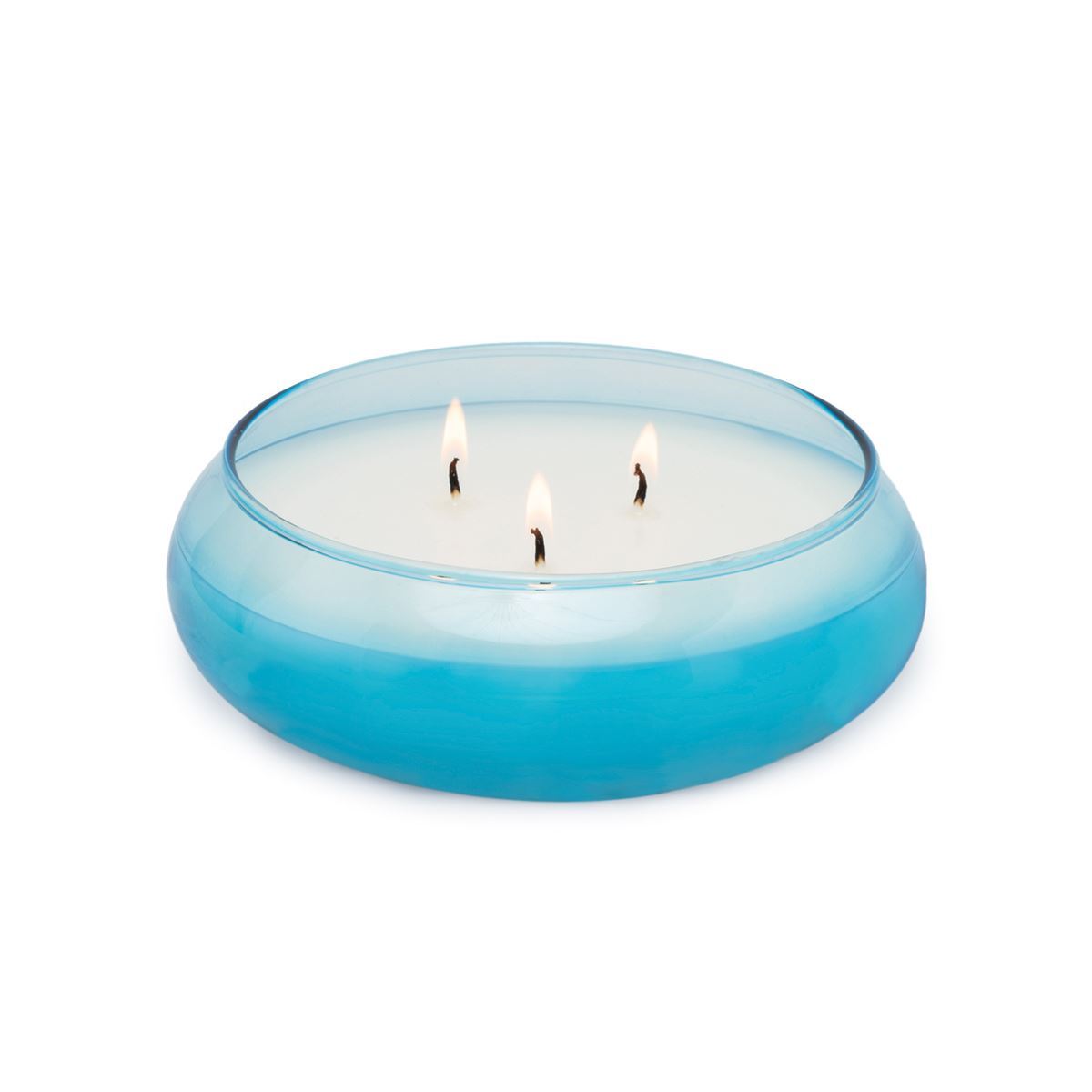 Realm Large Round Glass Candle