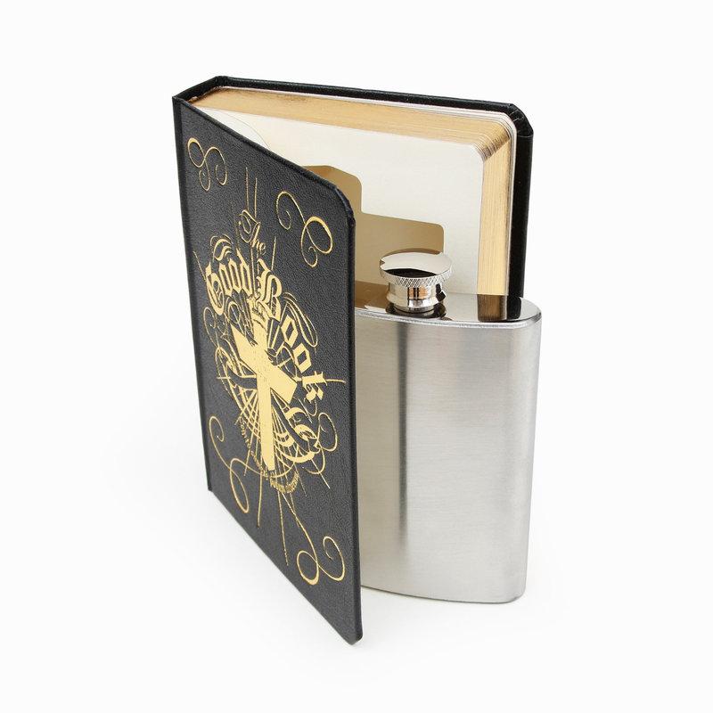 SUCK UK Flask In A Book Suck UK Black