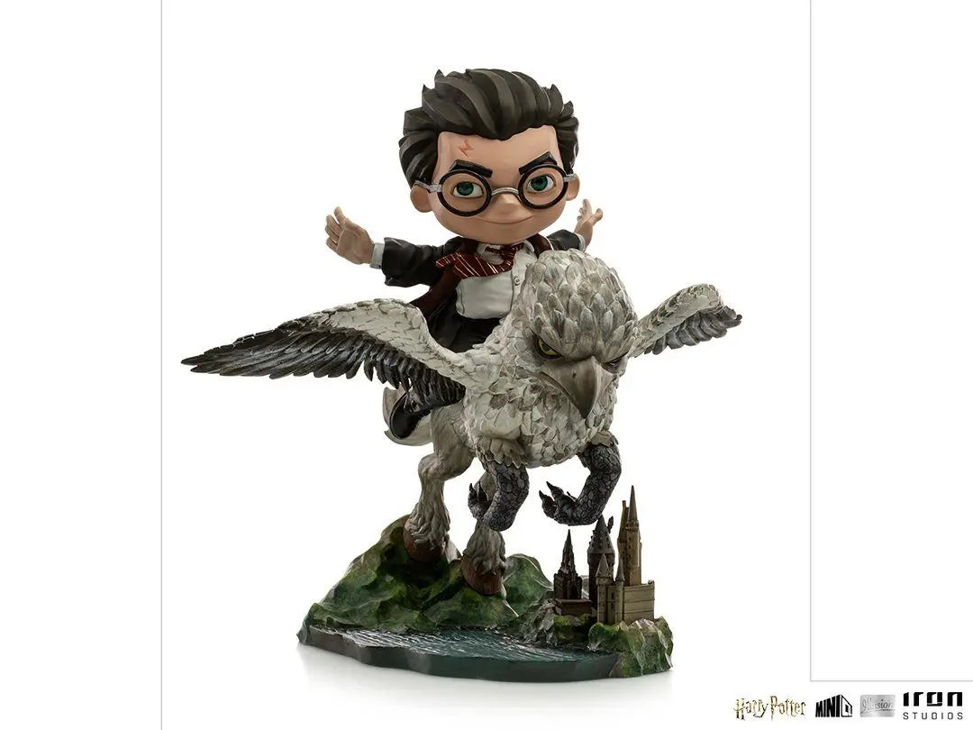PREORDER - IRON STUDIOS - Minico Harry Potter & Buckbeak - MiniCo Illusion Series Collectible Iron Studios