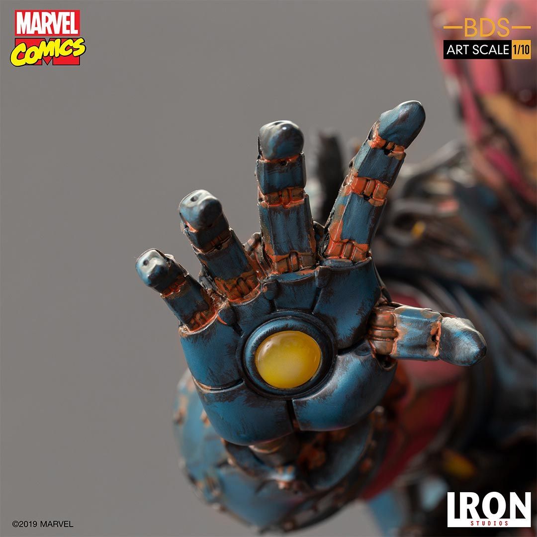 IRON STUDIOS - Sentinel #1 Deluxe BDS Art Scale 1/10 - Marvel Comics Collectible Iron Studios 