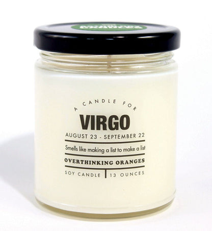 WHISKEY RIVER CO - Astrology Candles Eight3Five Inc Virgo 