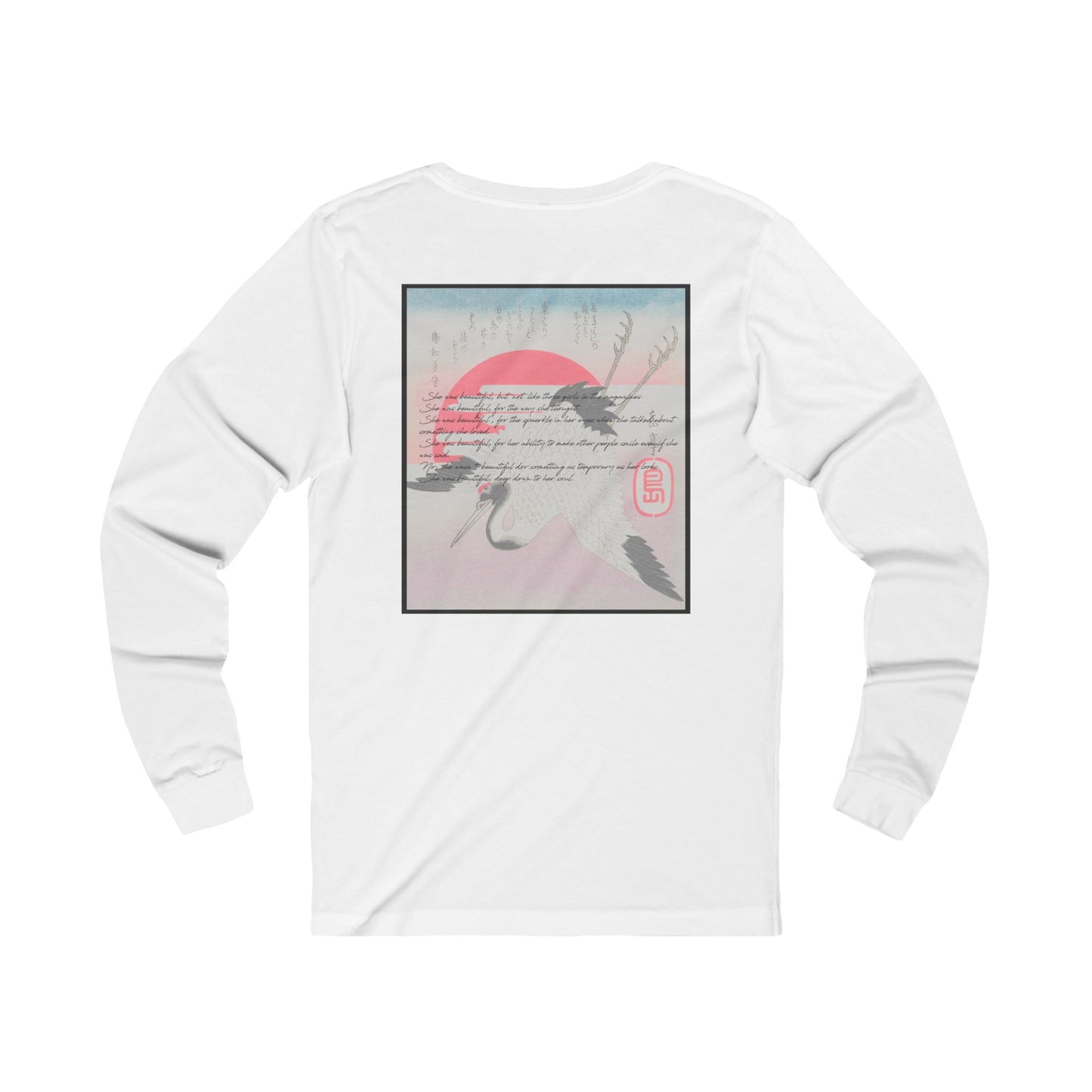 OG Drop She Was Beautiful Unisex Long Sleeve Tee