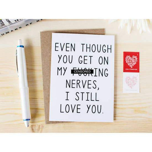 HONEST AF CARDS - I Still Love you Card Honest AF Cards 