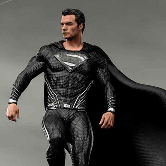 Justice League - Superman Black Suit - Art Scale 1/10