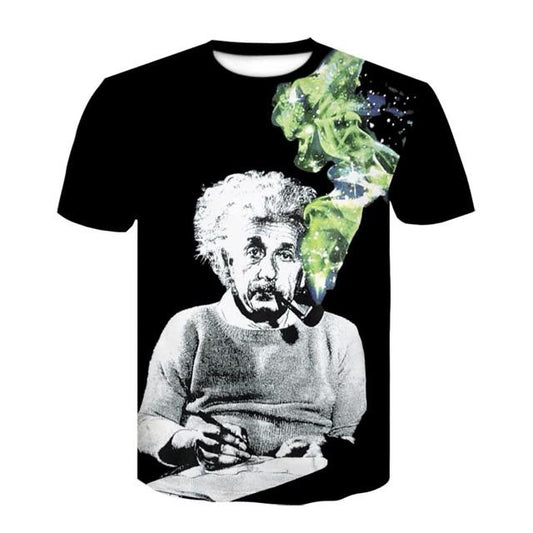 Einstein Smoking Tee Eight3Five Inc 