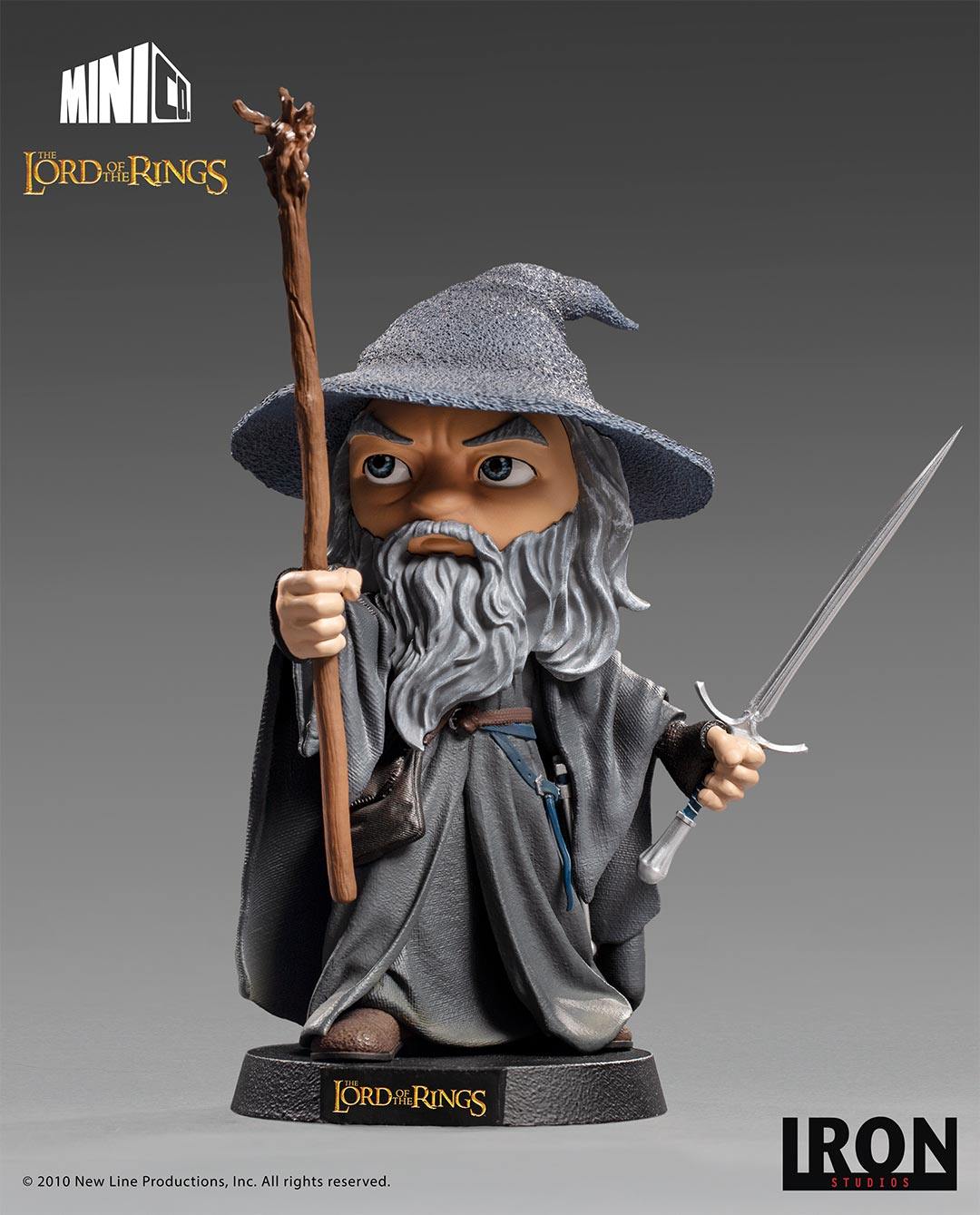 IRON STUDIOS MiniCo Gandalf - Lord Of The Rings Collectible Iron Studios 