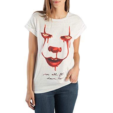 IT We All Float Down Here Rolled Sleeve Tees Eight3Five Inc 
